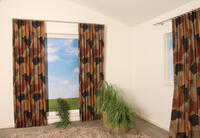 Pieton is een 100% linnen stof die prachtige bedrukking heeft en die jouw interieur een heel eigen persoonlijkheid geeft