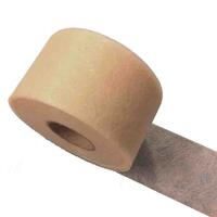 Vlieselineband van 8cm breed speciaal geschikt voor transparantere vitrages of inbetweens in offwhite/naturel