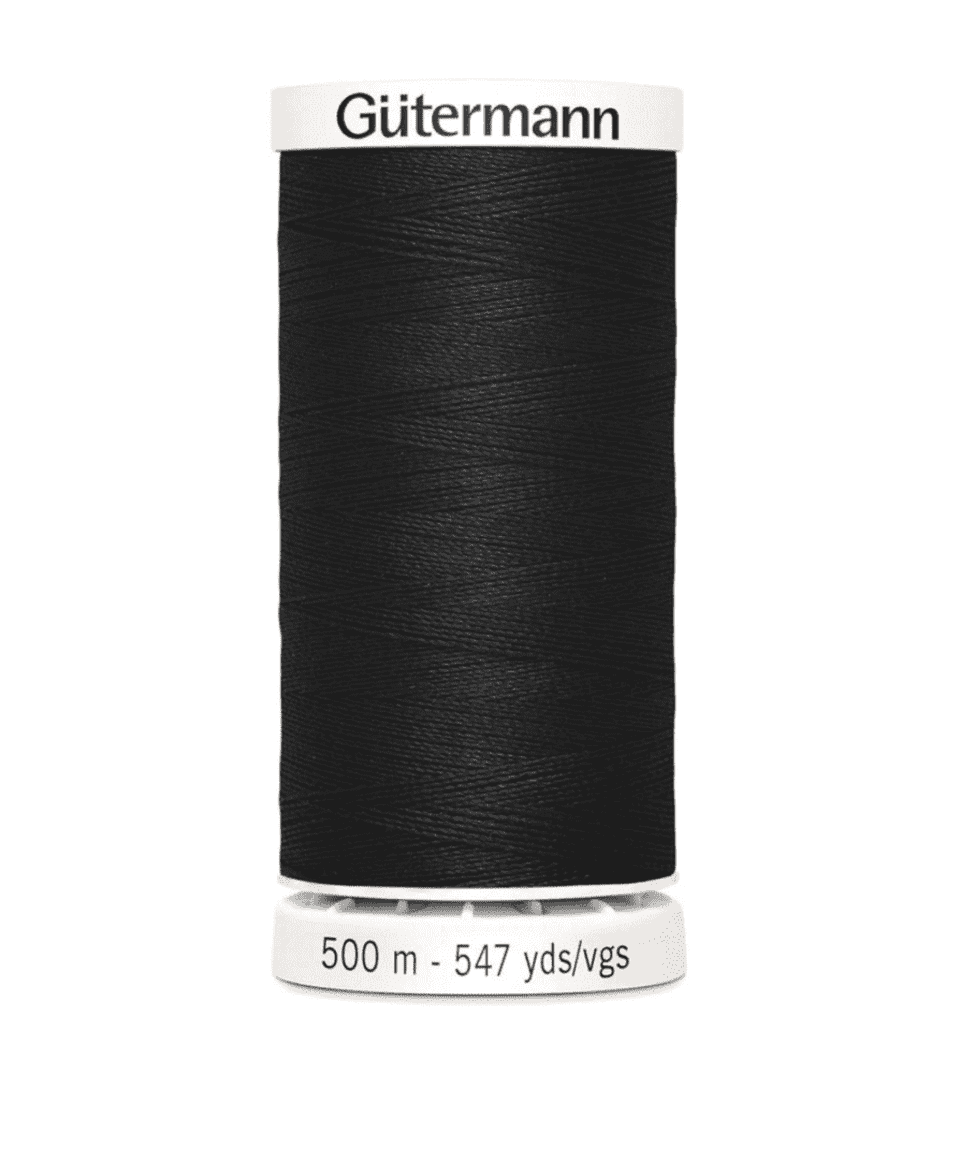 Gutermann 500m naaimachine garen is te gebruiken voor de machine en voor de hand