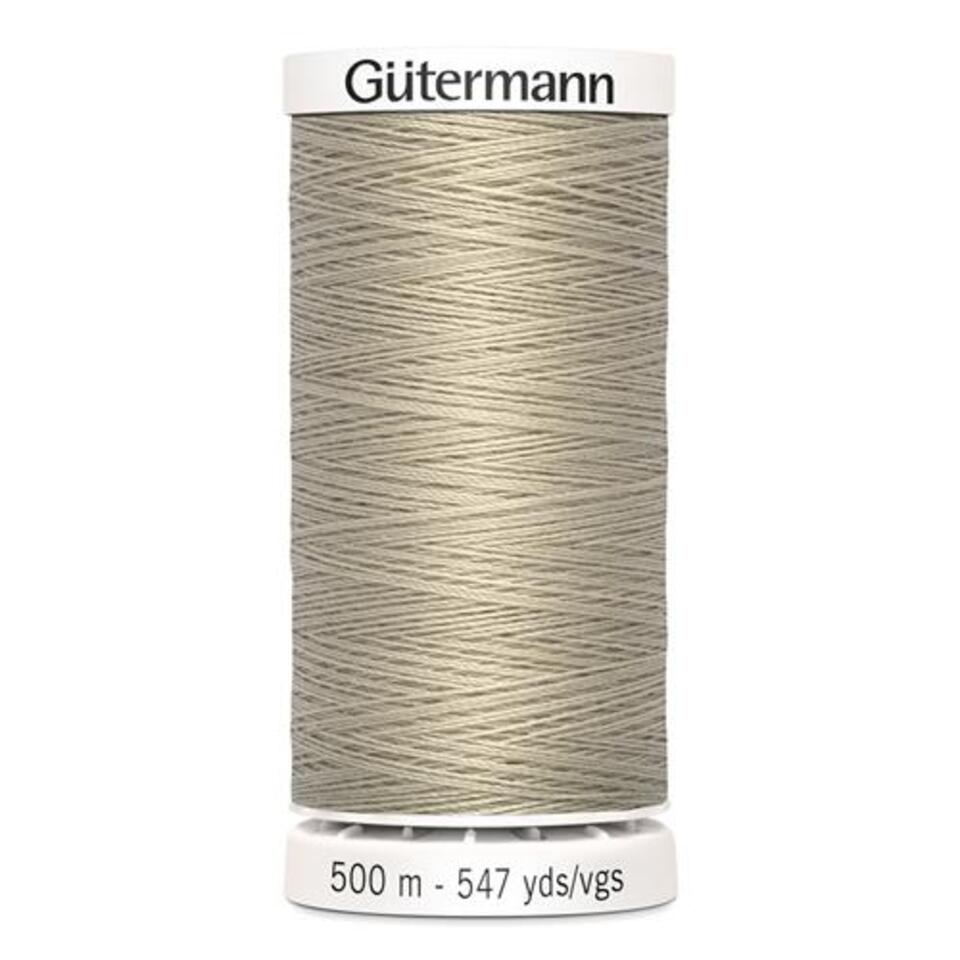 Gutermann 500m naaimachine garen is te gebruiken voor de machine en voor de hand